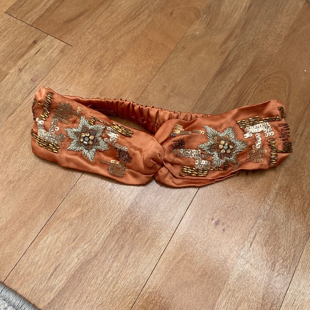 Anthropologie Beaded Headband